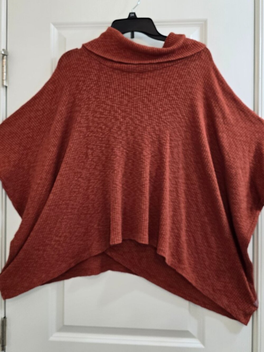 Free People FP Beach World Traveler Open Back Cowl Neck Pullover - Picture 3 of 8